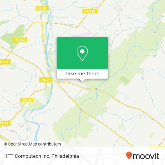 ITT Computech Inc map