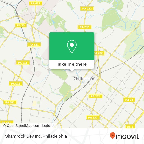 Mapa de Shamrock Dev Inc