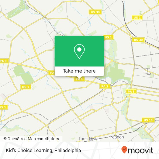 Mapa de Kid's Choice Learning