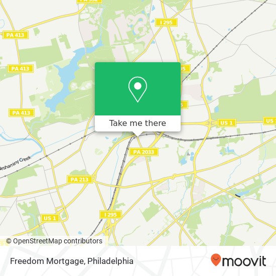 Freedom Mortgage map