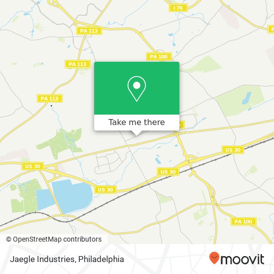 Jaegle Industries map