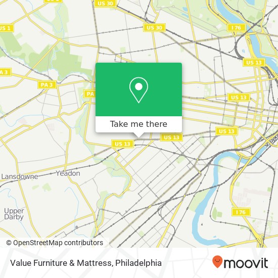 Value Furniture & Mattress map