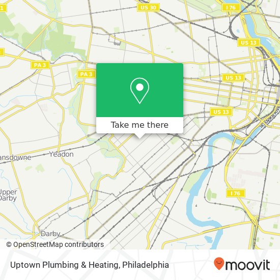 Mapa de Uptown Plumbing & Heating