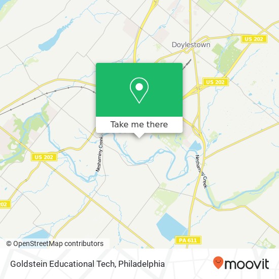 Goldstein Educational Tech map
