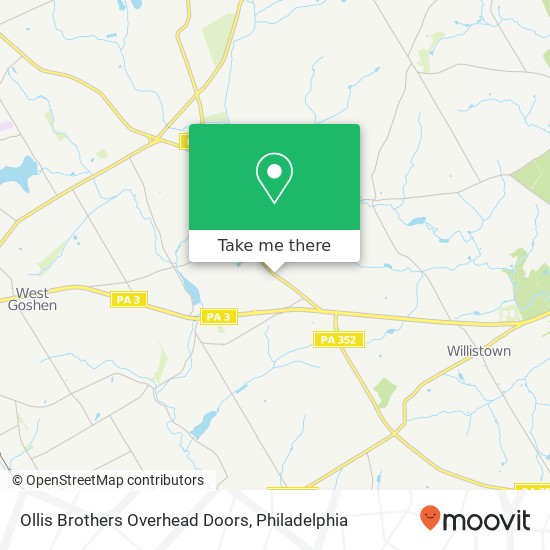 Mapa de Ollis Brothers Overhead Doors