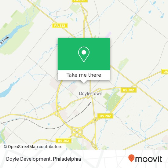 Doyle Development map