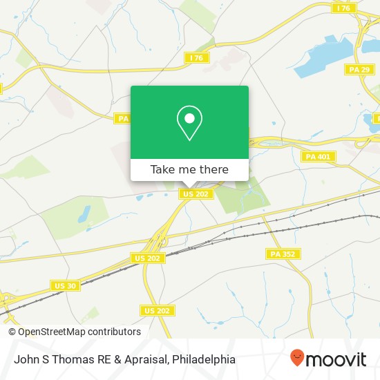 John S Thomas RE & Apraisal map