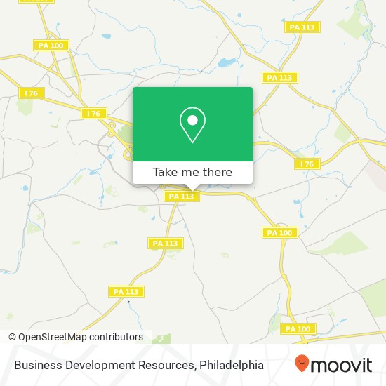 Business Development Resources map