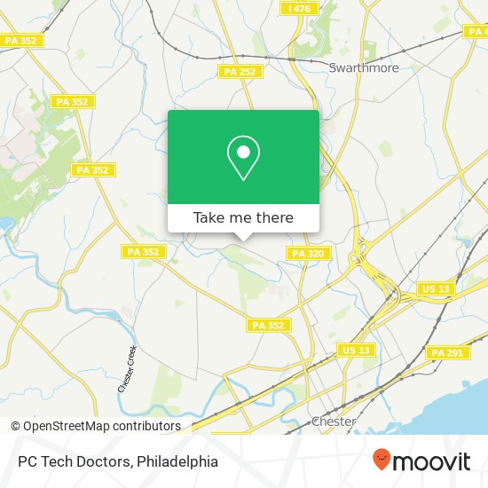 Mapa de PC Tech Doctors