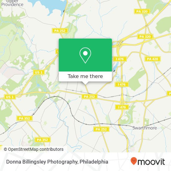 Donna Billingsley Photography map