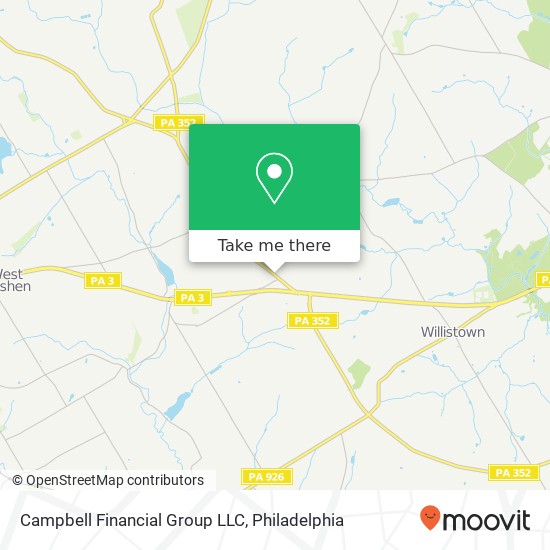 Campbell Financial Group LLC map