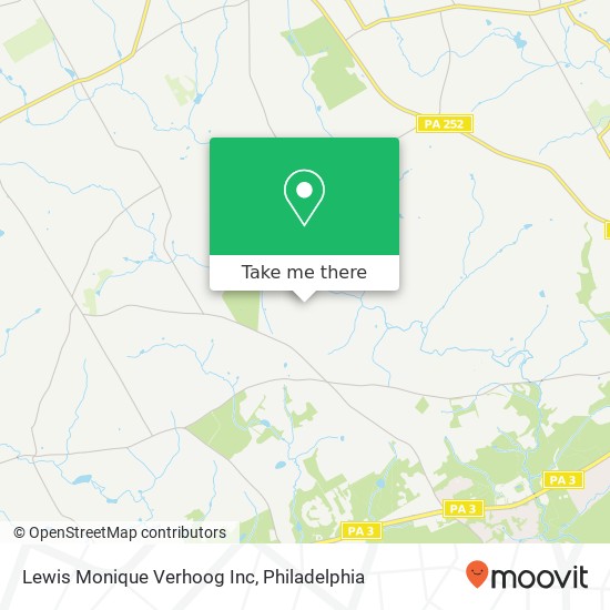 Mapa de Lewis Monique Verhoog Inc