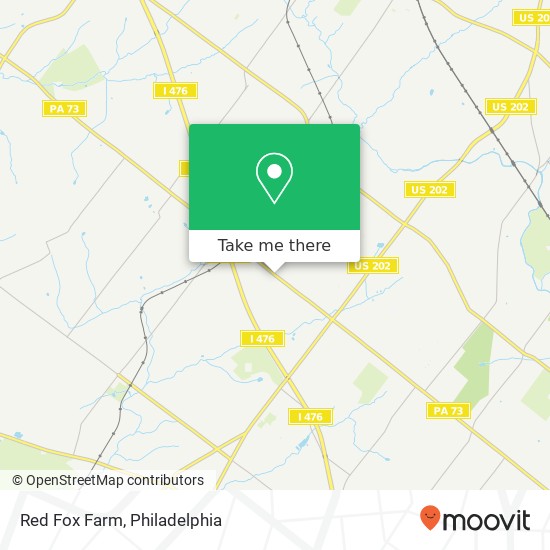 Red Fox Farm map