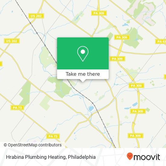 Hrabina Plumbing Heating map