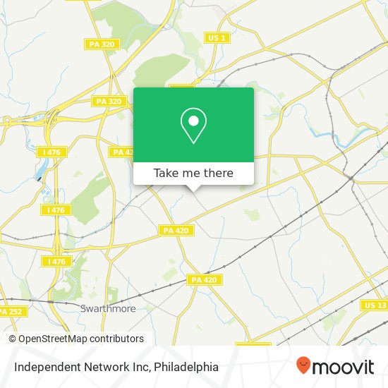 Mapa de Independent Network Inc