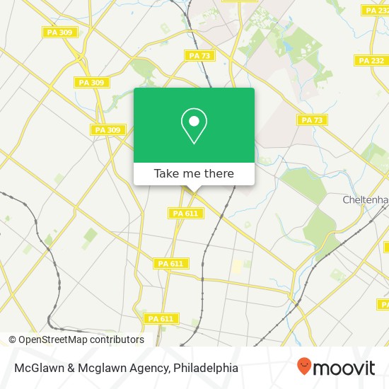 McGlawn & Mcglawn Agency map