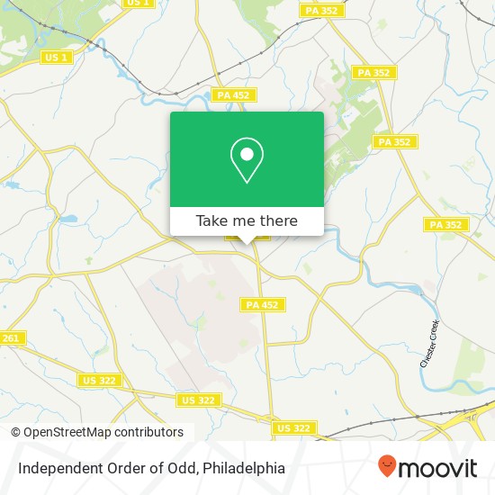 Mapa de Independent Order of Odd