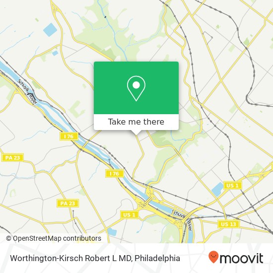 Worthington-Kirsch Robert L MD map
