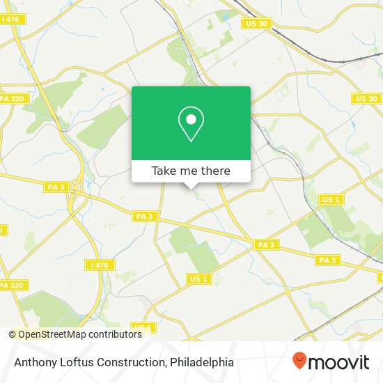 Anthony Loftus Construction map