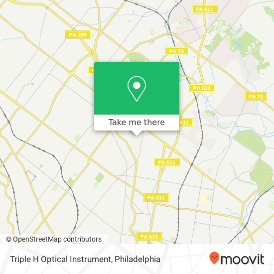 Triple H Optical Instrument map