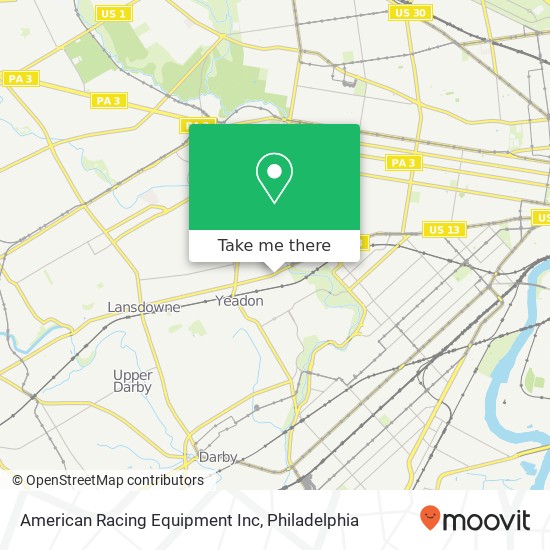 American Racing Equipment Inc map