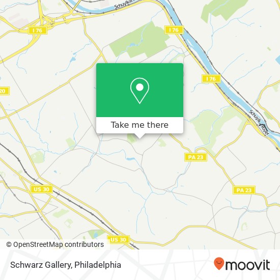 Mapa de Schwarz Gallery