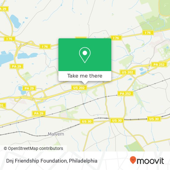 Dnj Friendship Foundation map