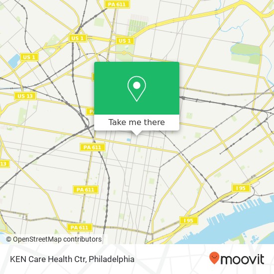 KEN Care Health Ctr map