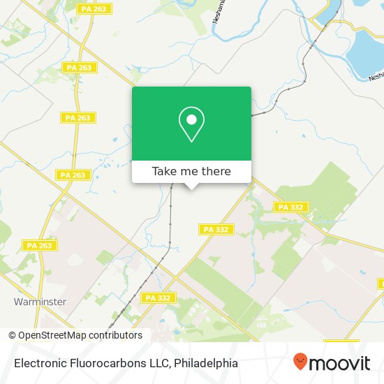 Mapa de Electronic Fluorocarbons LLC