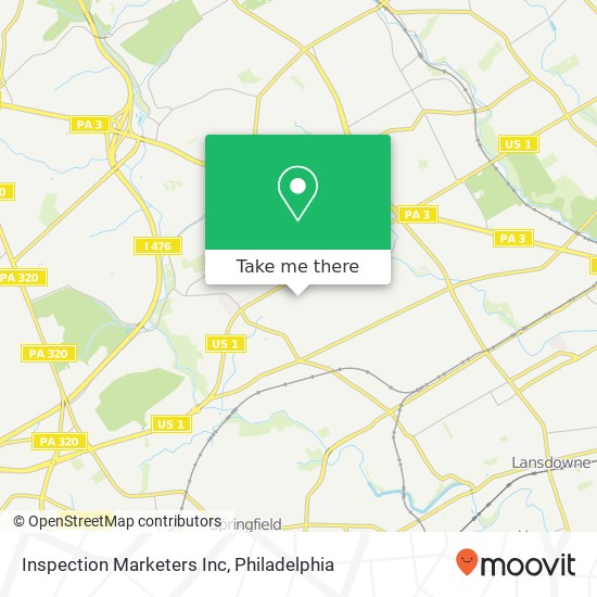 Inspection Marketers Inc map