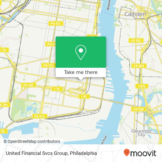 United Financial Svcs Group map