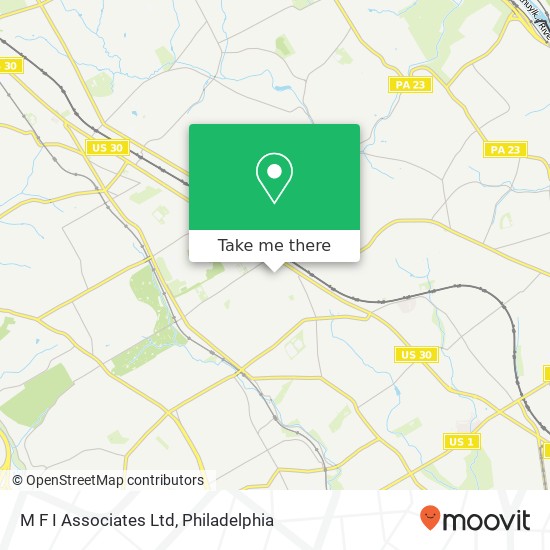 M F I Associates Ltd map
