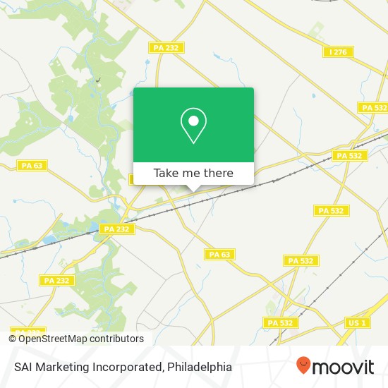 SAI Marketing Incorporated map