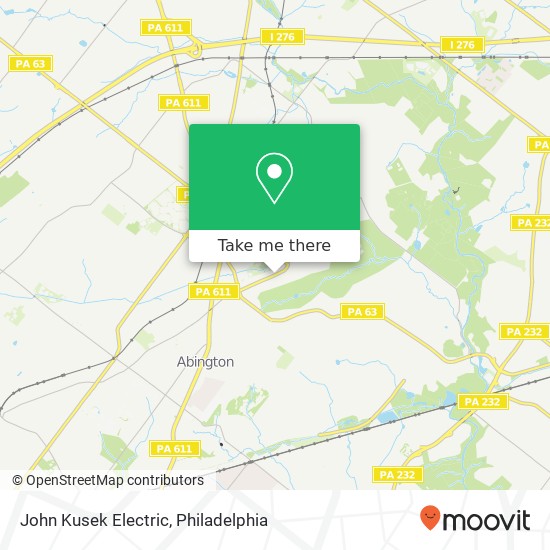 Mapa de John Kusek Electric