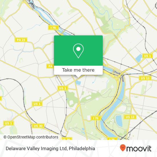 Mapa de Delaware Valley Imaging Ltd