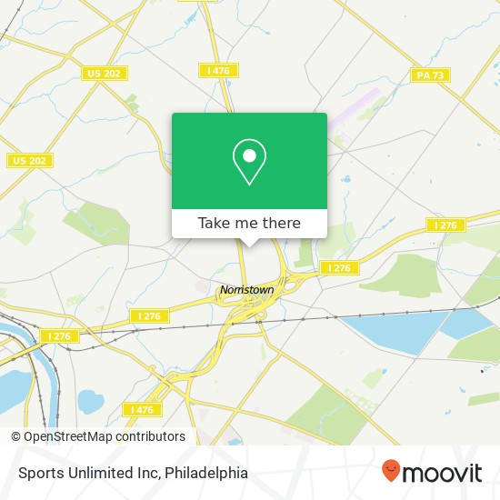 Sports Unlimited Inc map
