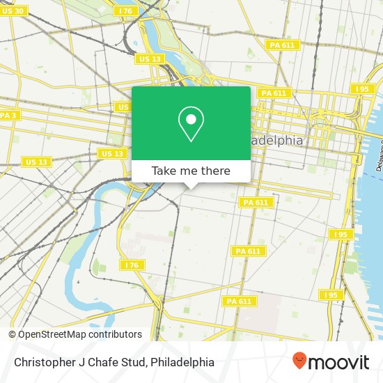 Christopher J Chafe Stud map