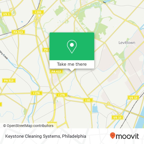 Mapa de Keystone Cleaning Systems