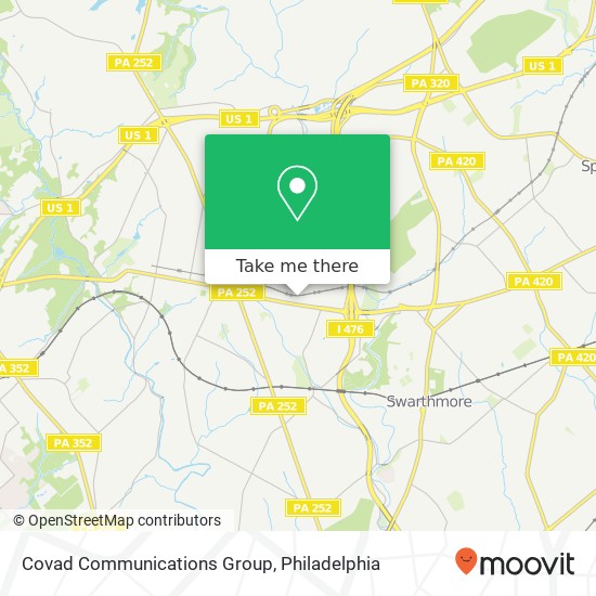 Covad Communications Group map