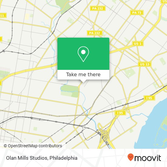 Olan Mills Studios map