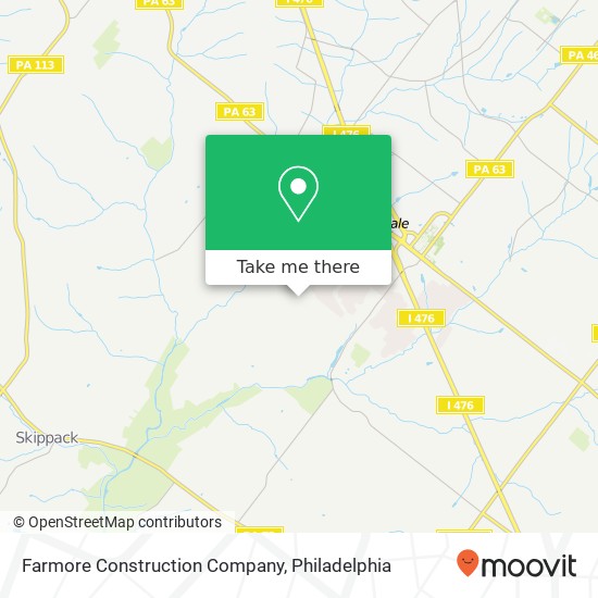 Farmore Construction Company map