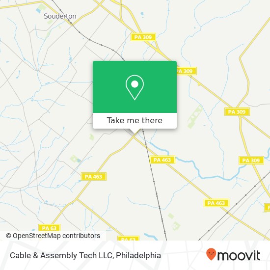 Mapa de Cable & Assembly Tech LLC