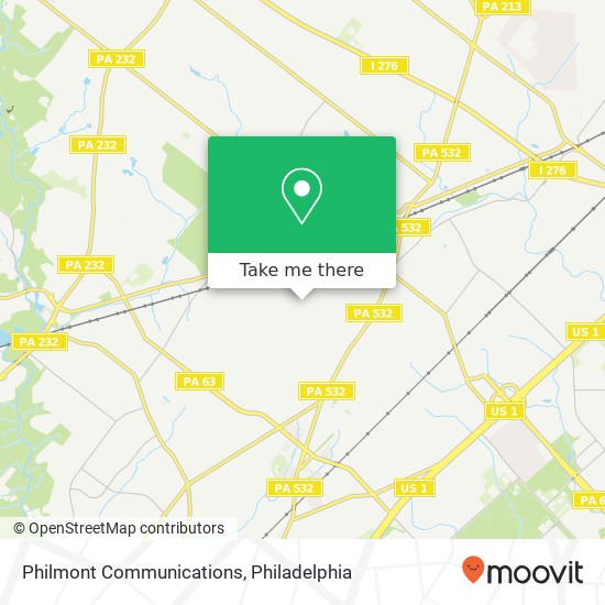 Mapa de Philmont Communications