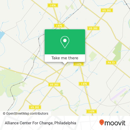 Mapa de Alliance Center For Change