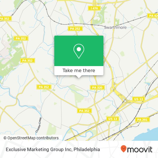 Mapa de Exclusive Marketing Group Inc
