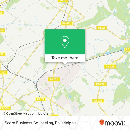 Score Business Counseling map