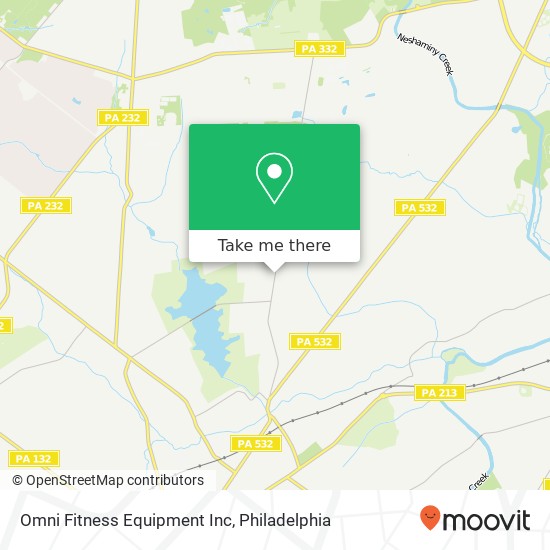 Omni Fitness Equipment Inc map