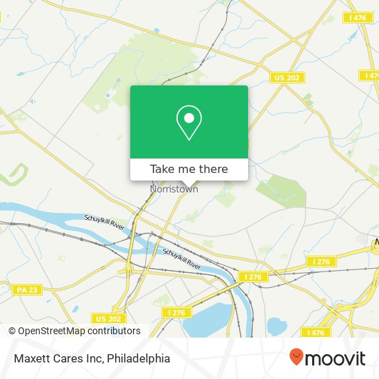 Mapa de Maxett Cares Inc