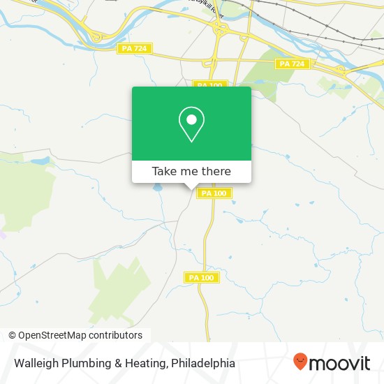 Mapa de Walleigh Plumbing & Heating