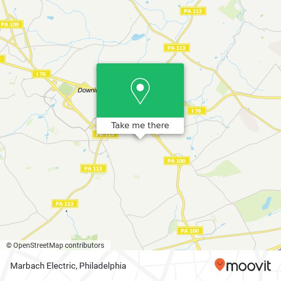 Mapa de Marbach Electric